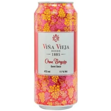 VINO VIÑA VIEJA LATA STDO X 473 ML