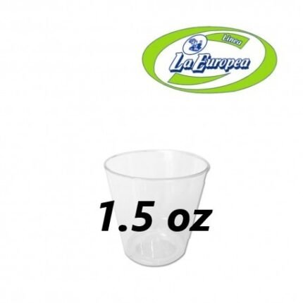 VASO ACRILICO EUROPEA 1.5 OZ X 25 UN