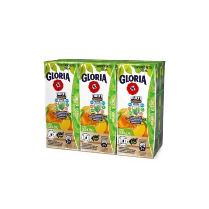NECTAR DURAZNO GLORIA X 200 ML X 24 UNID