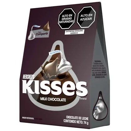 HERSHEY?S KISSES X 74 GR