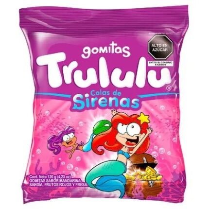 GOMAS TRULULU SIRENA X 24 UND X 120 GR